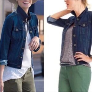 CAbi Dark Blue Jean Jacket